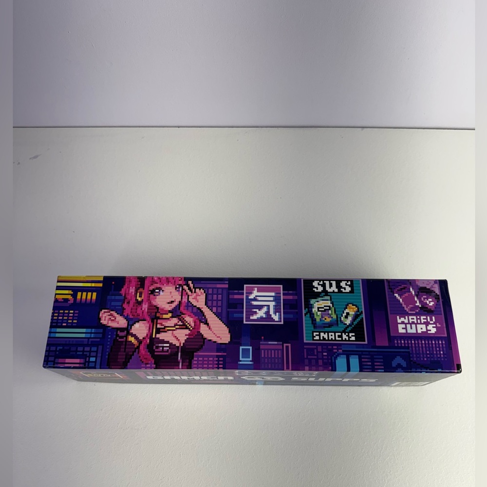 Gamer Supps Pixel Cups 2069 RGB Mousepad Desk Mat